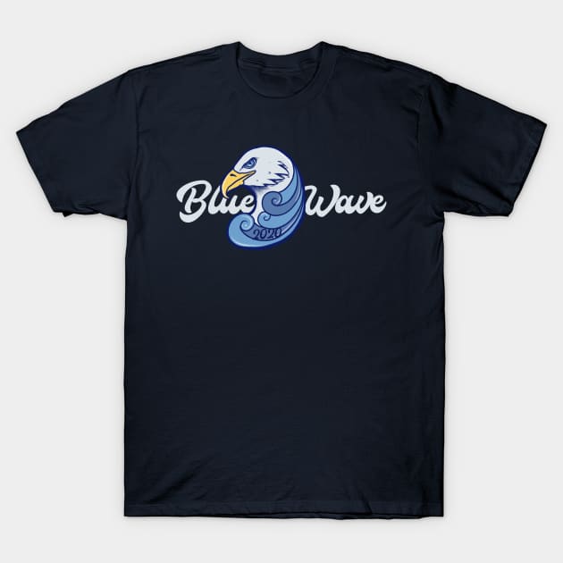 Blue Wave 2020 T-Shirt by bubbsnugg